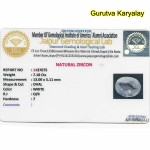 Ratti-7.93(7.18ct) Real White Zircon 